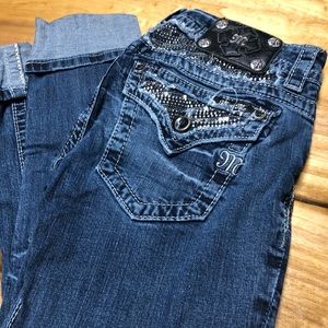 Miss me cropped pants